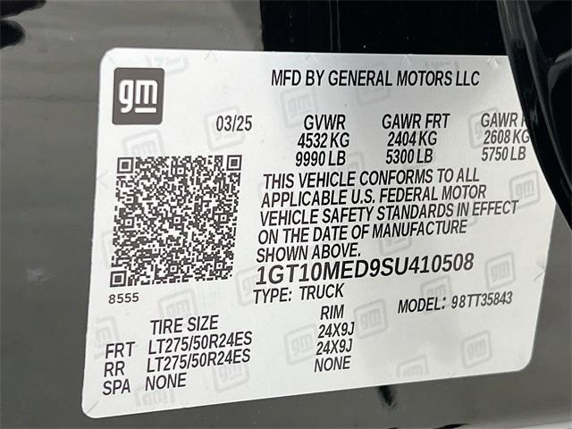 new 2025 GMC Sierra EV car, priced at $81,990