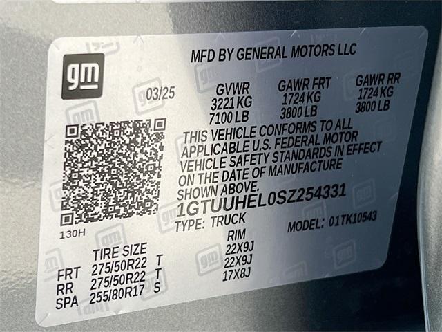 new 2025 GMC Sierra 1500 car, priced at $75,604