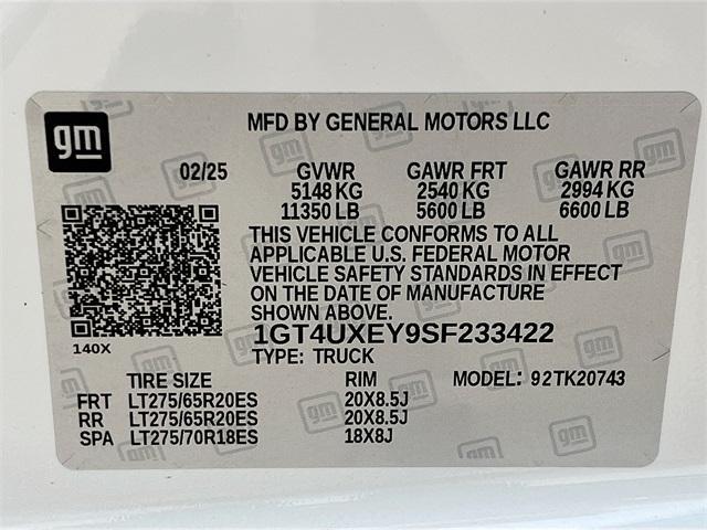 new 2025 GMC Sierra 2500 car, priced at $90,661