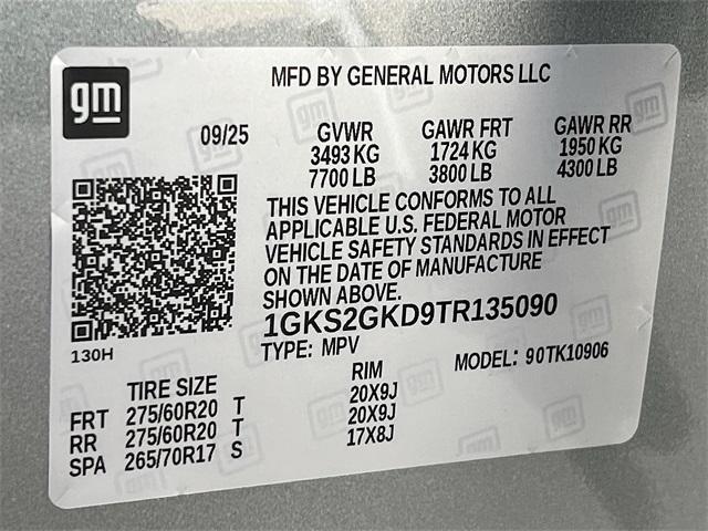 new 2026 GMC Yukon XL car, priced at $82,475