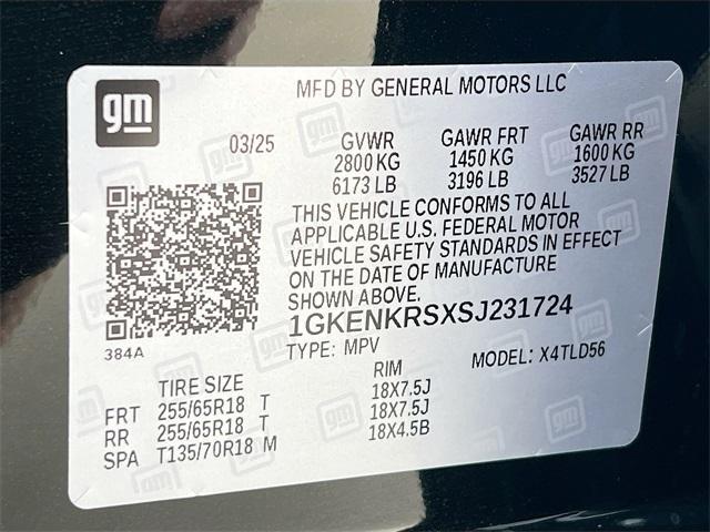 new 2025 GMC Acadia car, priced at $43,203