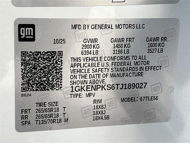 new 2026 GMC Acadia car, priced at $54,571