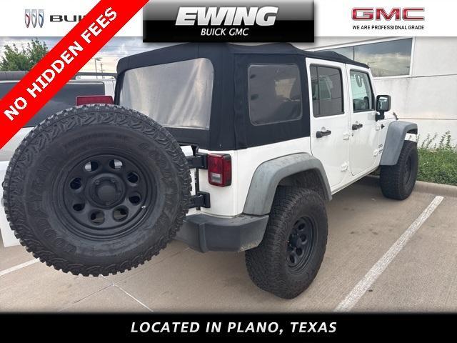 used 2012 Jeep Wrangler Unlimited car, priced at $13,000