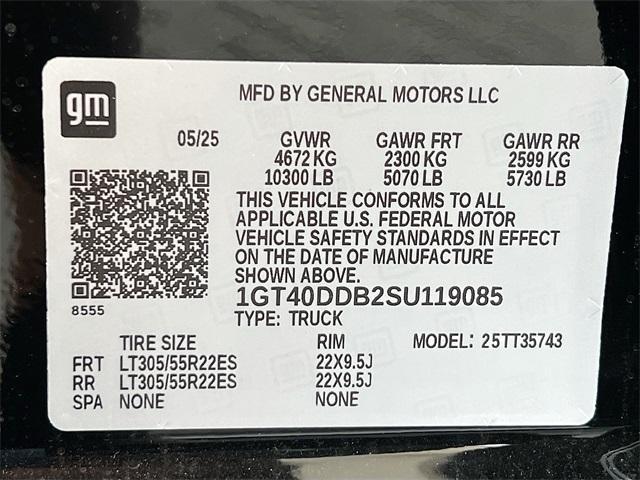 new 2025 GMC HUMMER EV Pickup car, priced at $95,340