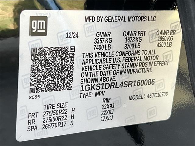 new 2025 GMC Yukon car, priced at $84,760