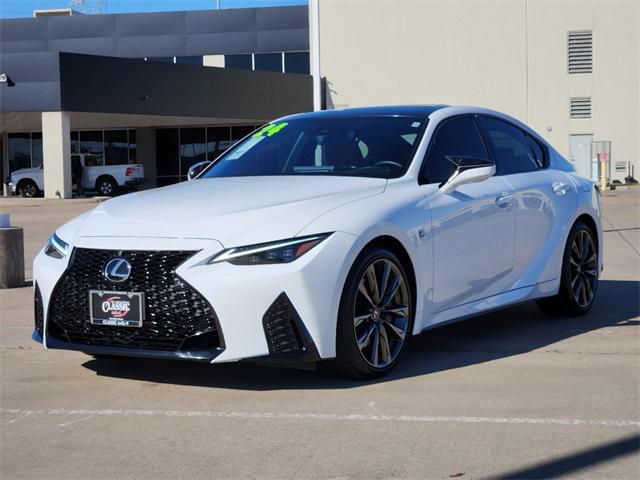 used 2024 Lexus IS 350 car, priced at $48,683