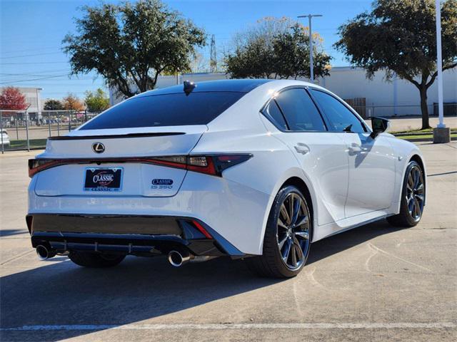 used 2024 Lexus IS 350 car, priced at $48,683