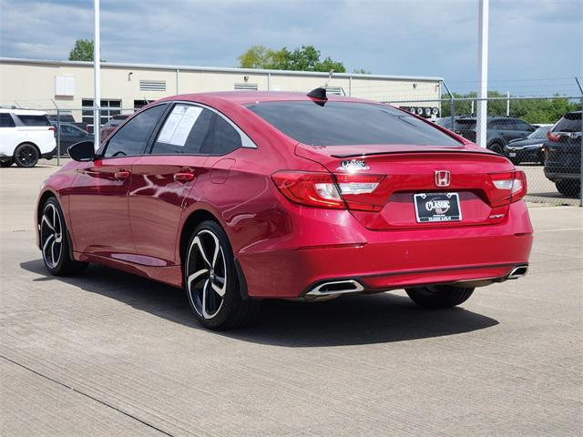 used 2021 Honda Accord car, priced at $26,500