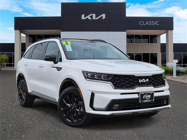 used 2023 Kia Sorento car, priced at $32,158