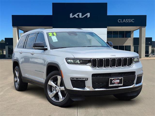 used 2021 Jeep Grand Cherokee L car, priced at $31,290