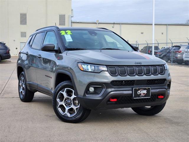 used 2022 Jeep Compass car, priced at $21,995