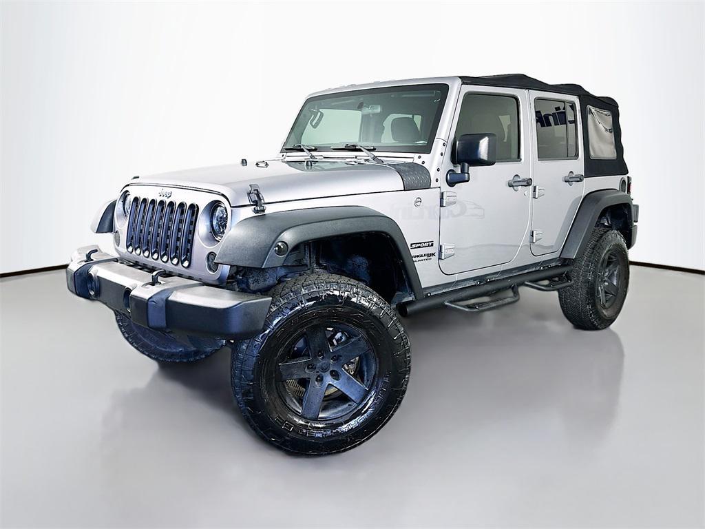 used 2018 Jeep Wrangler JK Unlimited car, priced at $17,490