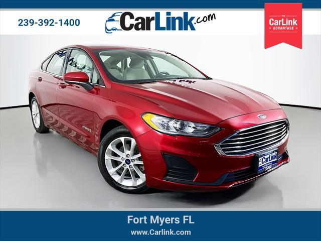 used 2019 Ford Fusion Hybrid car, priced at $9,690