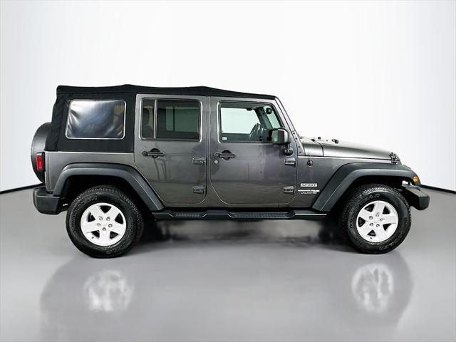 used 2018 Jeep Wrangler JK Unlimited car, priced at $18,888