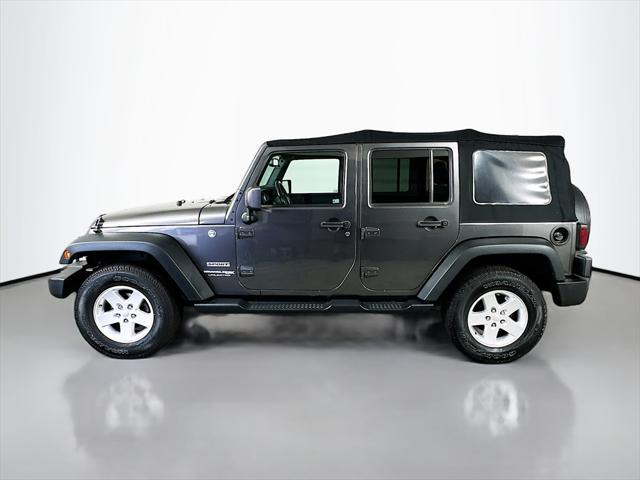 used 2018 Jeep Wrangler JK Unlimited car, priced at $18,888