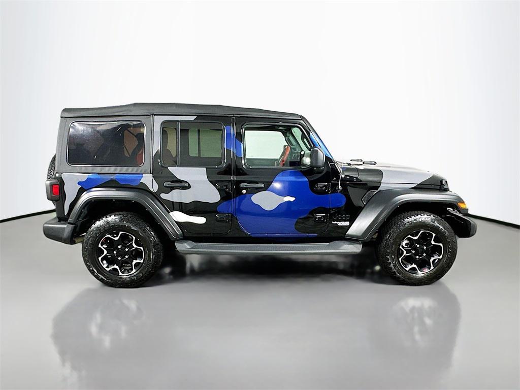 used 2021 Jeep Wrangler Unlimited car, priced at $21,500