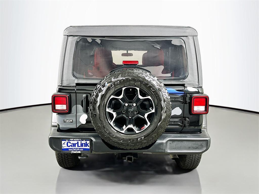 used 2021 Jeep Wrangler Unlimited car, priced at $21,500