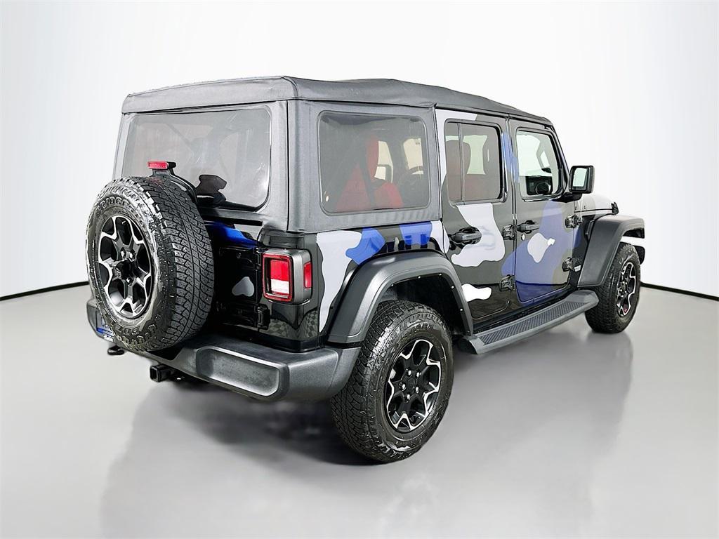 used 2021 Jeep Wrangler Unlimited car, priced at $21,500