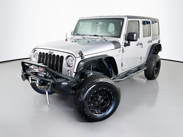 used 2017 Jeep Wrangler Unlimited car, priced at $19,590