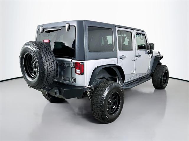 used 2017 Jeep Wrangler Unlimited car, priced at $19,590