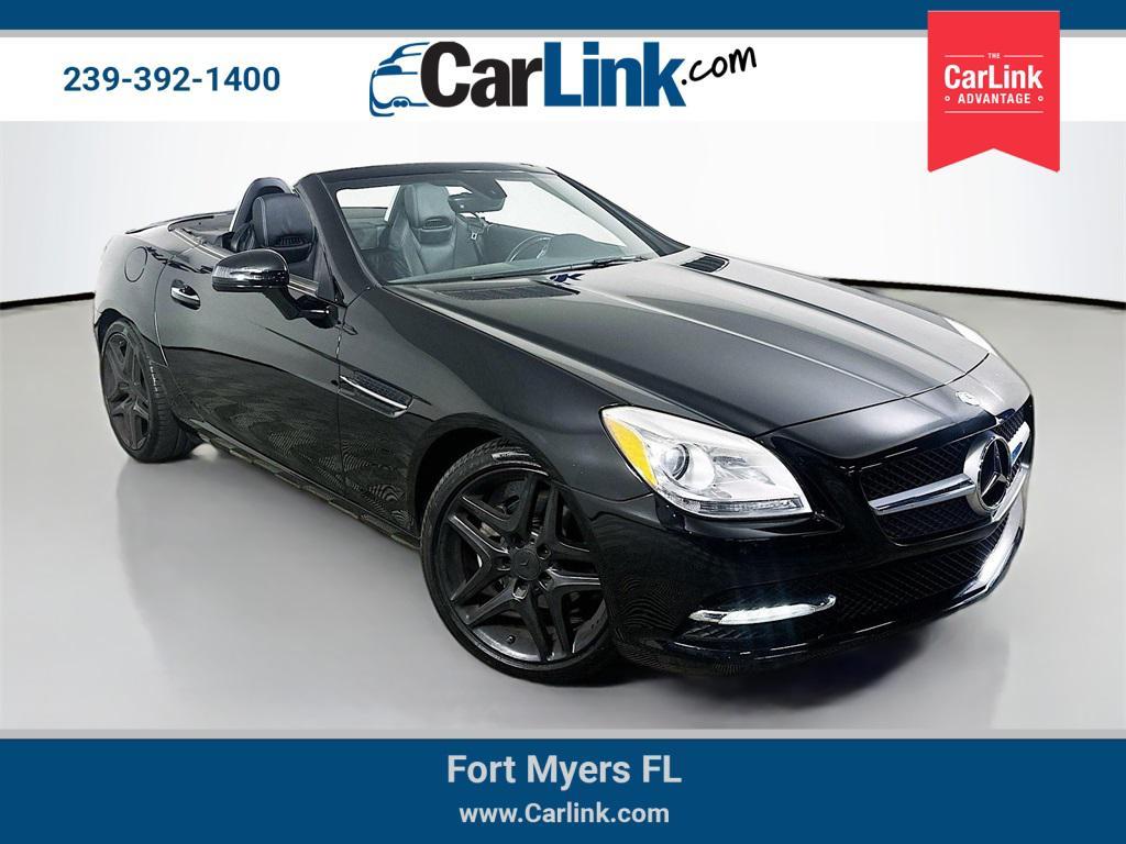 used 2015 Mercedes-Benz SLK-Class car, priced at $11,777