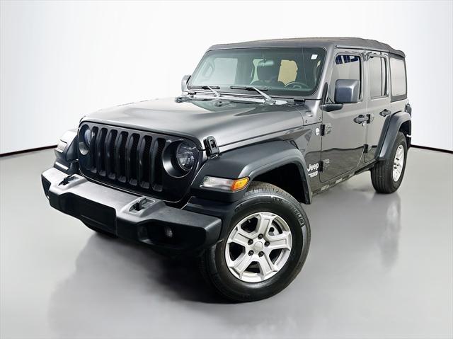 used 2018 Jeep Wrangler Unlimited car, priced at $18,990