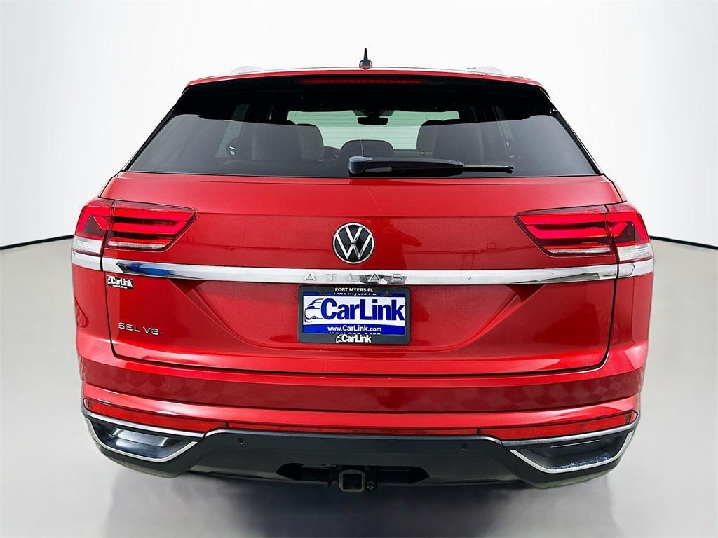 used 2020 Volkswagen Atlas Cross Sport car, priced at $15,551