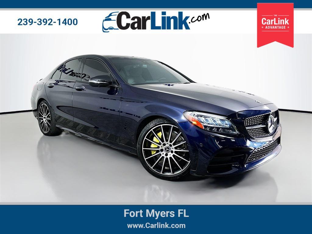 used 2020 Mercedes-Benz C-Class car, priced at $17,590
