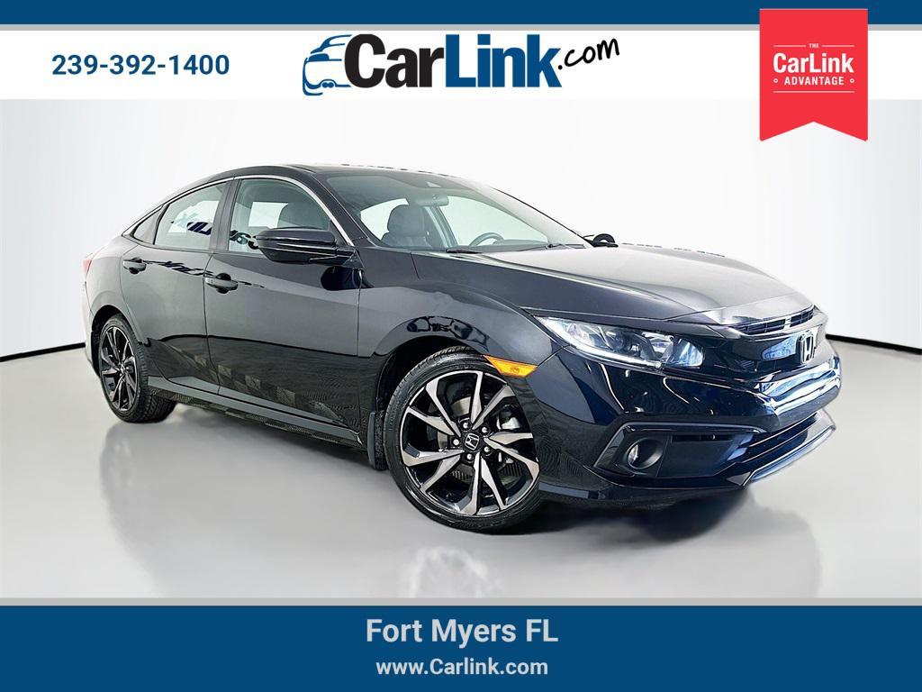 used 2019 Honda Civic car, priced at $17,900
