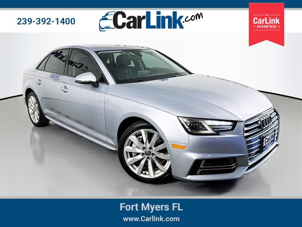 used 2018 Audi A4 car, priced at $15,900