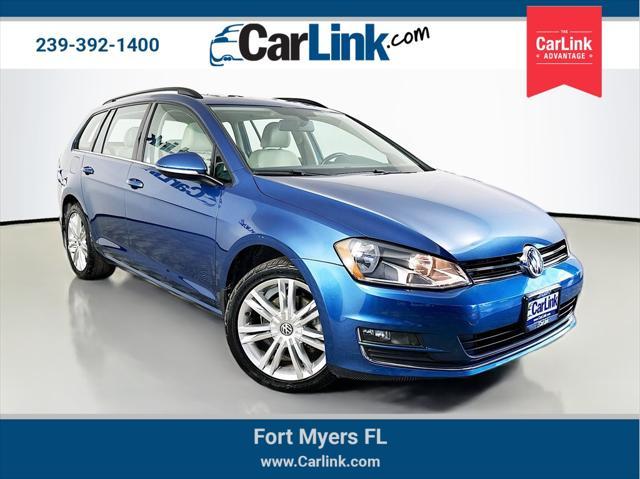 used 2015 Volkswagen Golf SportWagen car, priced at $12,222