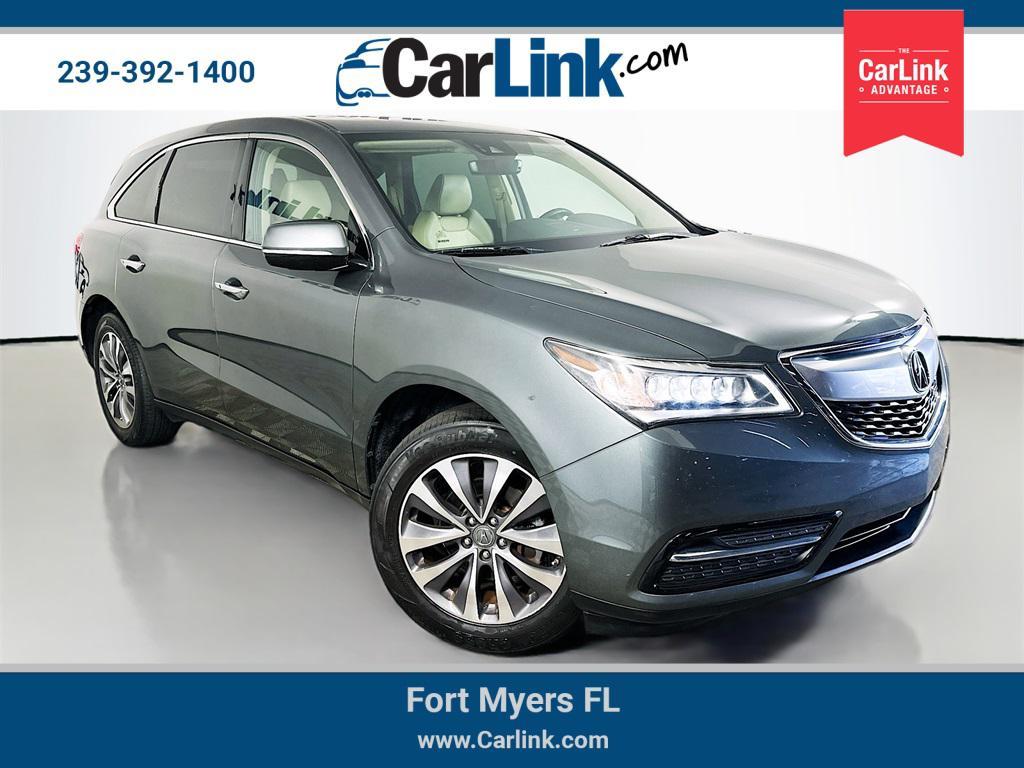 used 2016 Acura MDX car, priced at $14,690