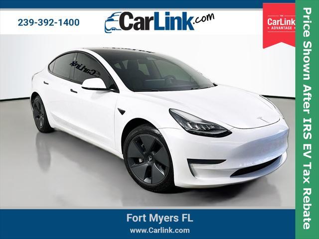used 2021 Tesla Model 3 car, priced at $15,900