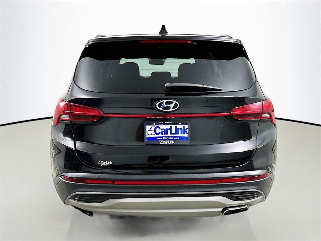 used 2021 Hyundai Santa Fe car, priced at $14,444