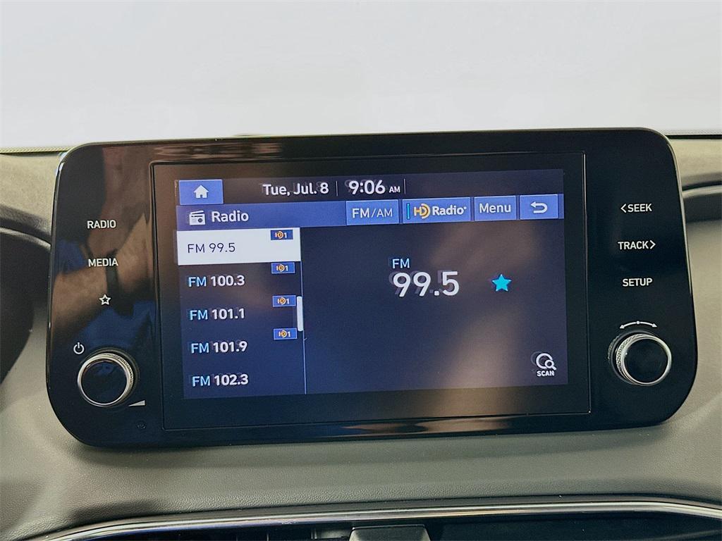 used 2021 Hyundai Santa Fe car, priced at $14,444