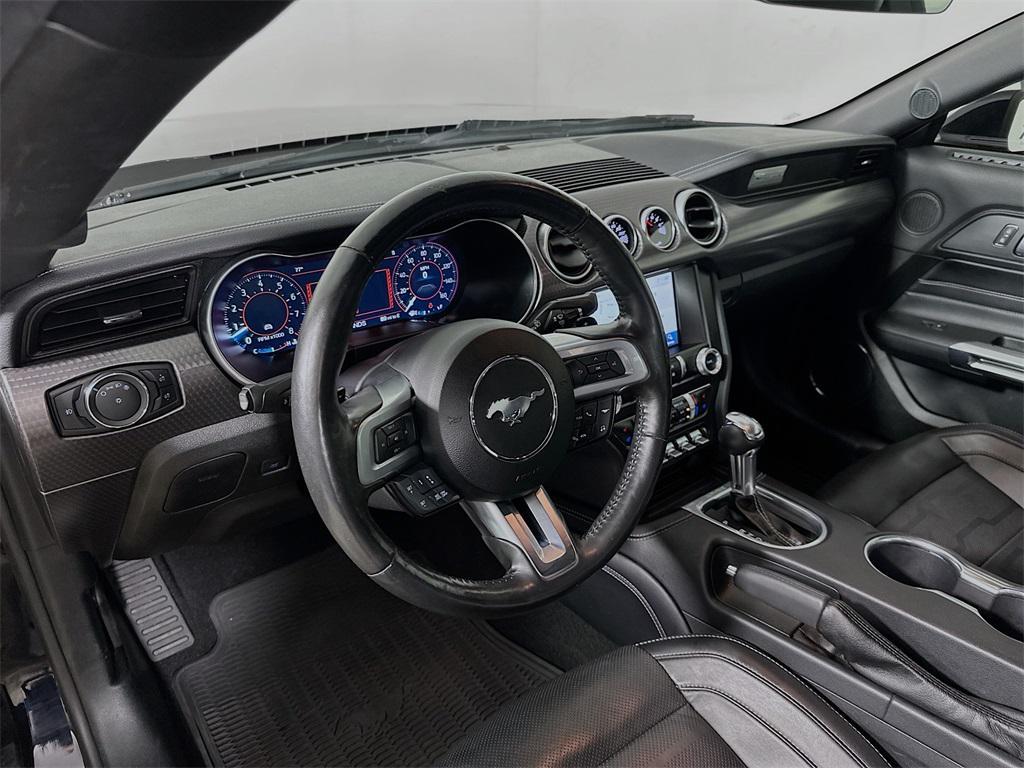 used 2021 Ford Mustang car, priced at $34,900