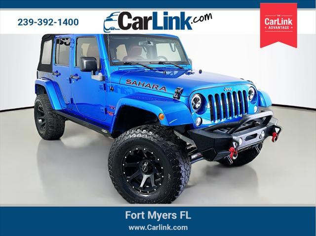 used 2015 Jeep Wrangler Unlimited car, priced at $19,900