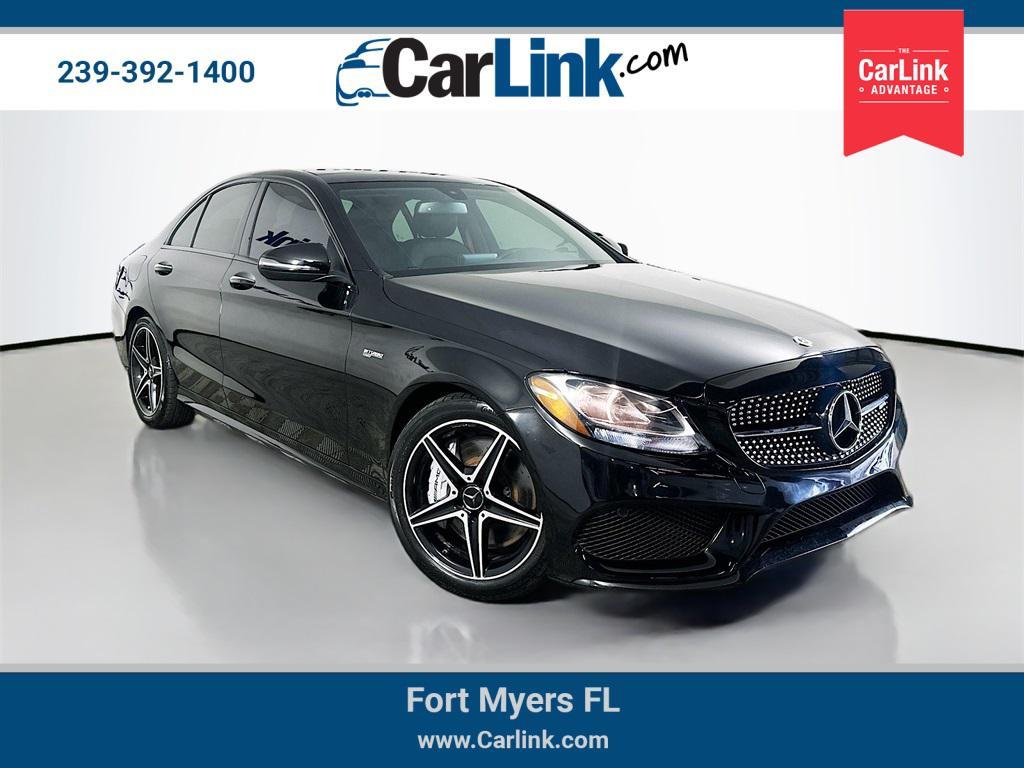 used 2018 Mercedes-Benz AMG C 43 car, priced at $18,900