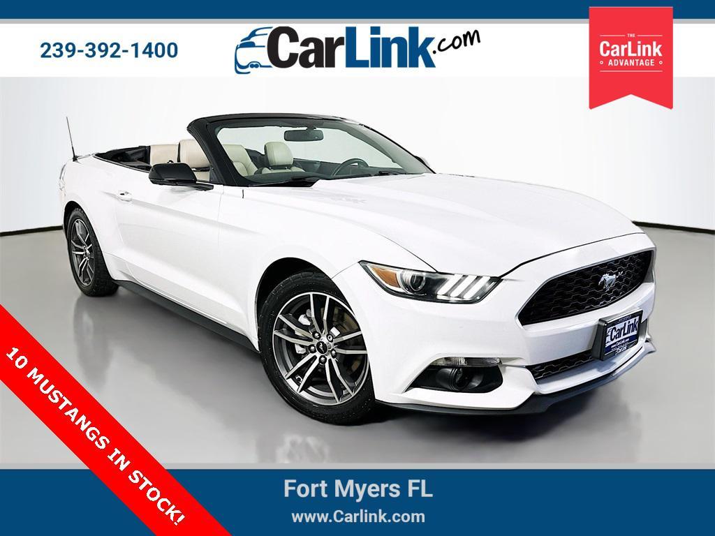 used 2016 Ford Mustang car, priced at $12,500