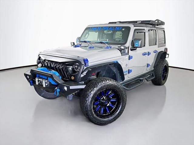 used 2019 Jeep Wrangler Unlimited car, priced at $24,690