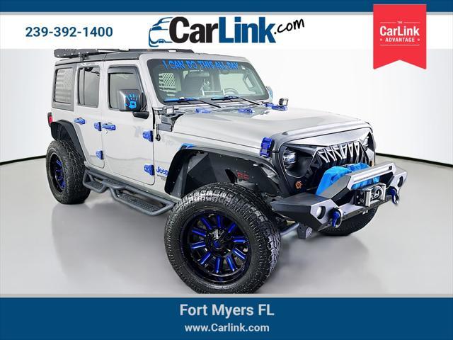 used 2019 Jeep Wrangler Unlimited car, priced at $24,690