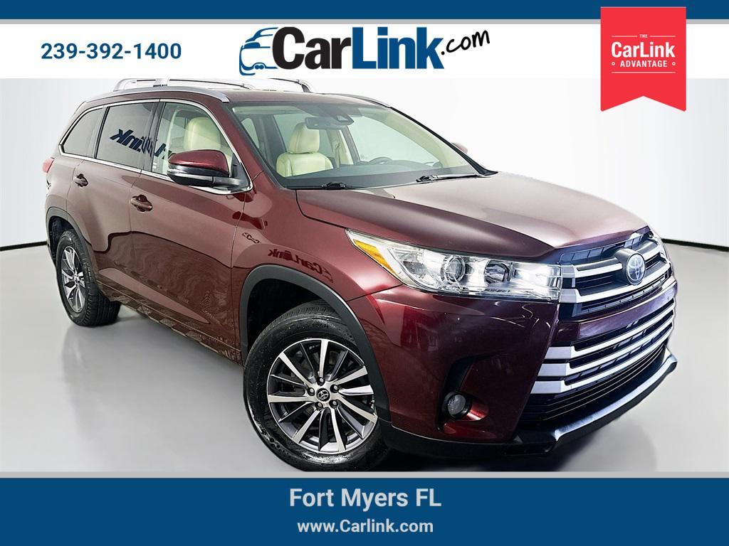 used 2018 Toyota Highlander car, priced at $15,900