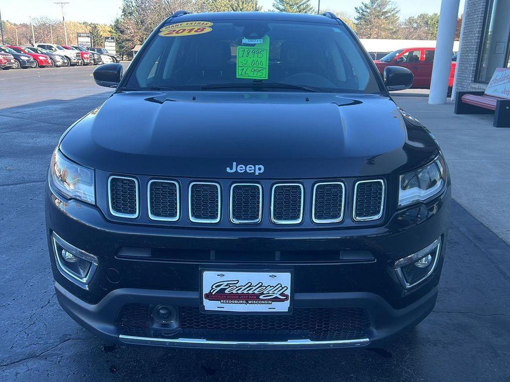 used 2018 Jeep Compass car, priced at $16,995