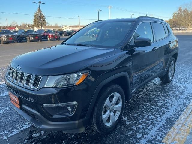 used 2021 Jeep Compass car, priced at $19,295