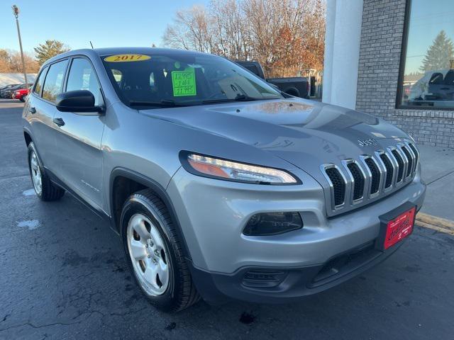 used 2017 Jeep Cherokee car, priced at $11,995