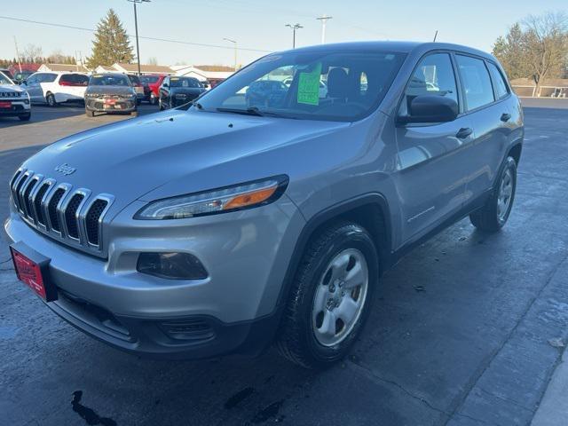 used 2017 Jeep Cherokee car, priced at $11,995