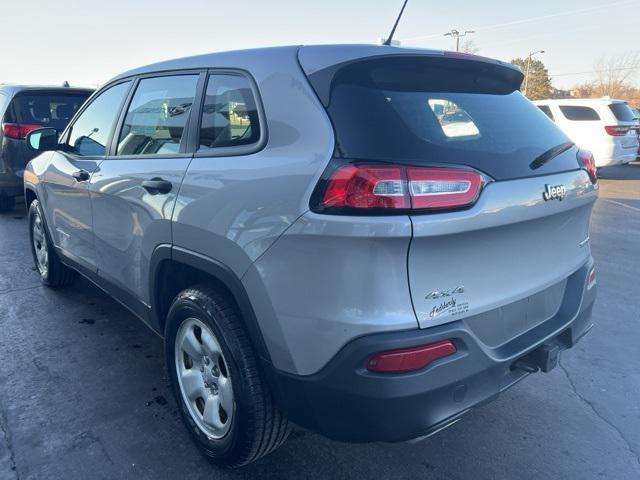 used 2017 Jeep Cherokee car, priced at $11,995