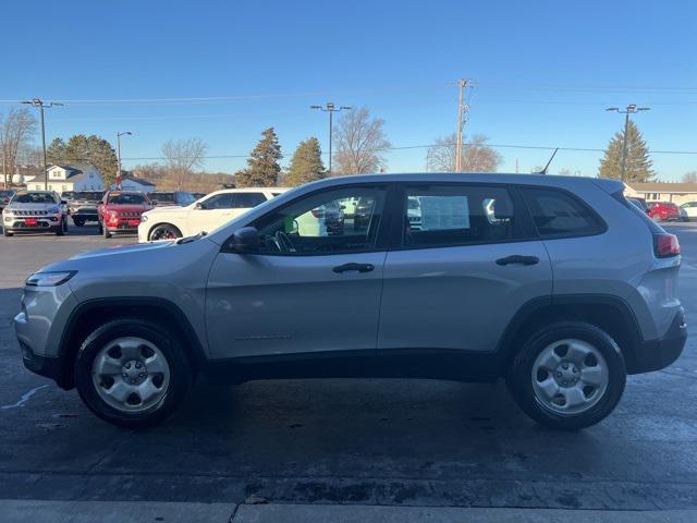 used 2017 Jeep Cherokee car, priced at $11,995