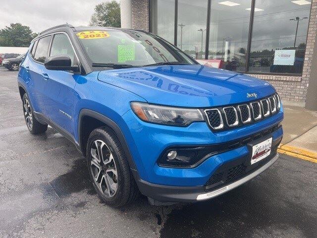 used 2023 Jeep Compass car, priced at $22,995