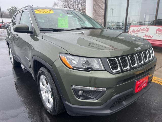 used 2021 Jeep Compass car, priced at $18,995